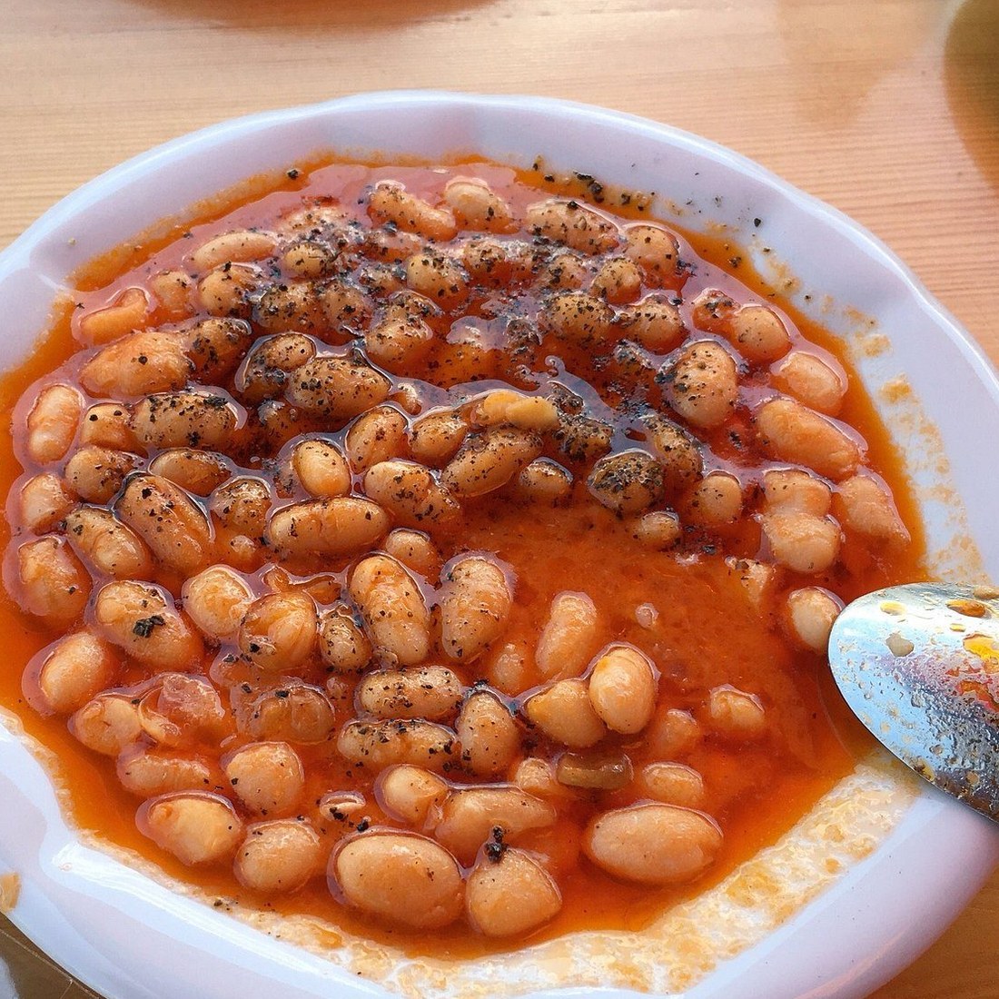 Bir tabak kuru fasulye